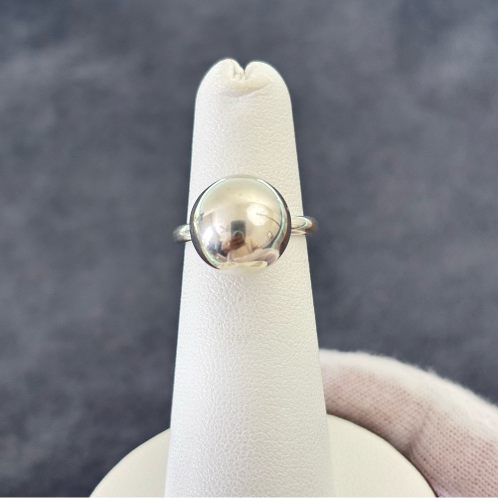 Tiffany & Co. Sterling silver HardWear Ball Ring 4 - Picture 10 of 10